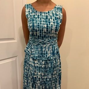 Blue & White Antonio Melani Dress | Size: 10